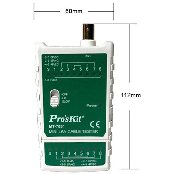 Proskit MT-7031 Network Kablo Test Cihazı
