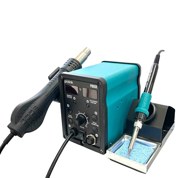 Prolink P-86 DII Dijital Sıcak Hava Üflemeli Lehimleme İstasyonu