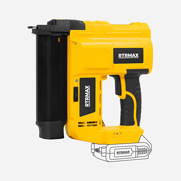 Rtrmax RTX1875B Şarjlı U Çivi - Çivi Çakma Makinesi - Aküsüz