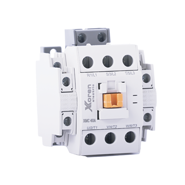 Xkoren 18A 3 Kutup AC Tip 24V 7.5kW 1NO-1NC 22 Kasa Güç Kontaktörü