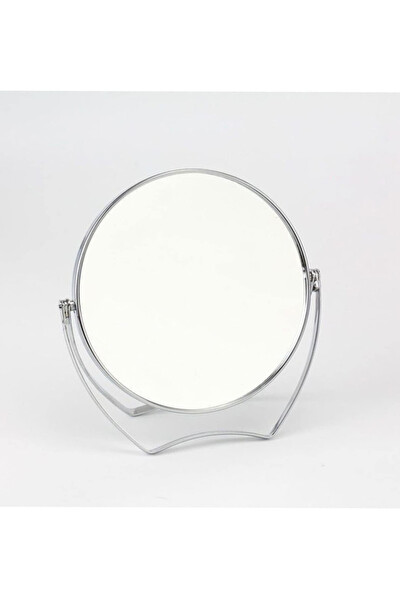 Mithra Life Mini Boy Büyüteçli Çift Taraflı Krom Kaplama Masa Ofis Makyaj Aynası MIT1243