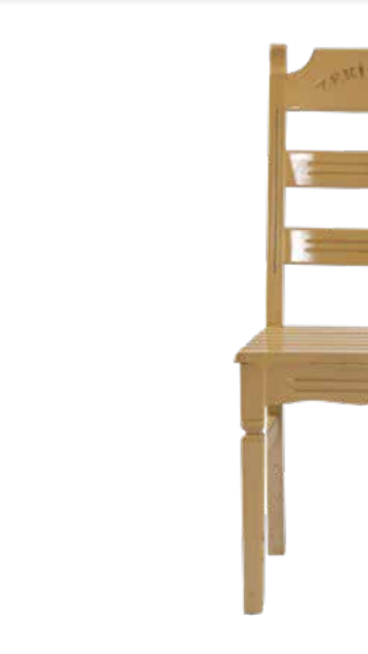 Bengi Ticaret Sandalye 198787 ZUS2214 Çizgi Merdiven Model Ahşap Renk Kayın Küt Ayak El Yapım