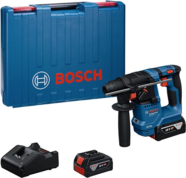 Bosch GBH 18V-18 Professional Akülü SDS Plus Kırıcı-Delici 2x4 Ah