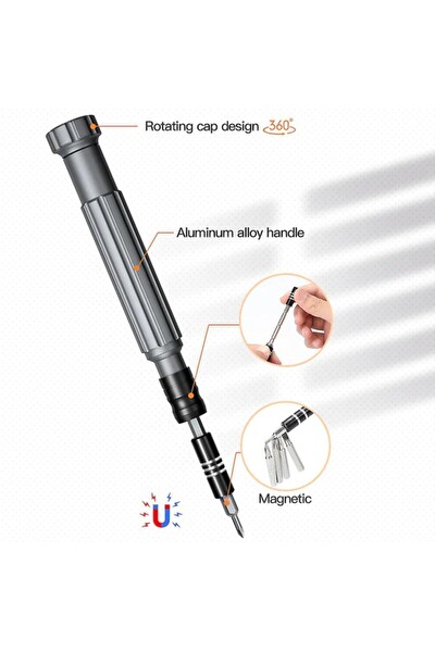 Kingsdun UF-Tools 150 Parça Hassas Tornavida Seti
