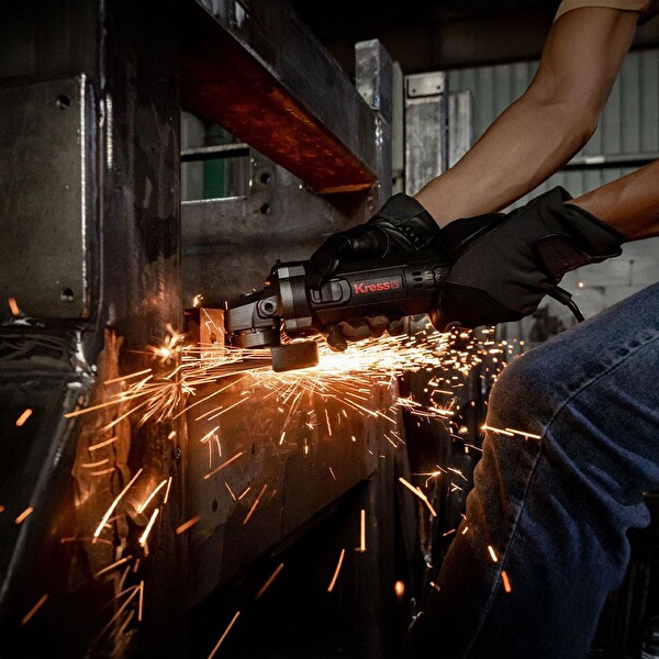 Kress KUS04P 830Watt 115 MM Profesyonel Avuç Taşlama