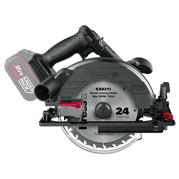 Kress KUE15.9 20Volt 185 MM Kömürsüz Profesyonel Daire Testere - Akü Dahil Değildir