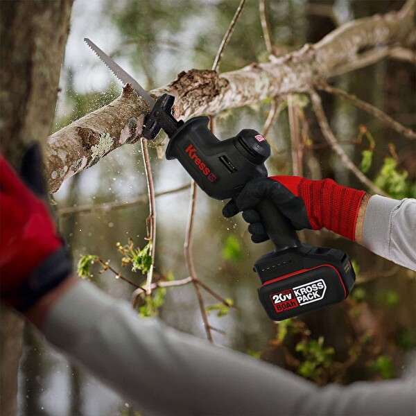 Kress KUE00.91 20Volt Kömürsüz Profesyonel Tilki Kuyruğu Testere - Akü Dahil Değildir