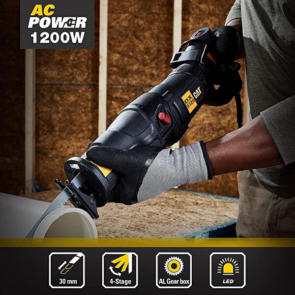 Cat DX5120 1200 Watt Profesyonel Tilki Kuyruğu Testere