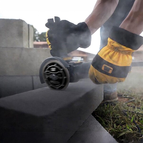 Cat DA09011 115MM Profesyonel Beton Tuğla Parke Taşı Elmas Kesme Diski Turbo Kanallı Kenar