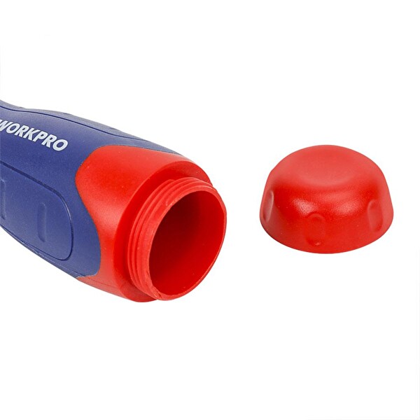 Workpro WP200524 14 Parça Profesyonel CR-V Cırcırlı Bits Tornavida Seti