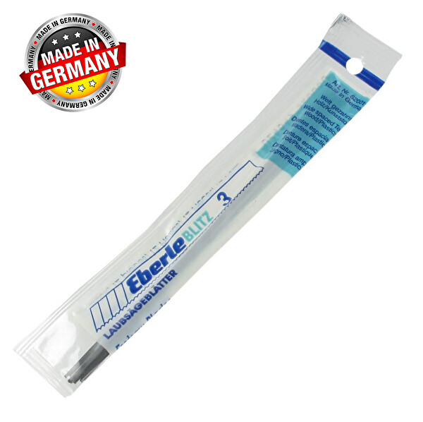 Eberle Blitz Düz Ahşap Plastik No:9 - 12 Adet Testere Ağzı