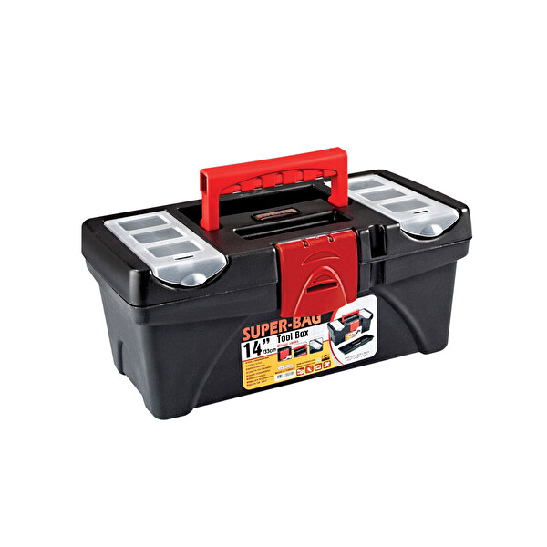 Super Bag ASR-2040 14 Plastik Kilitli Takım Çantası