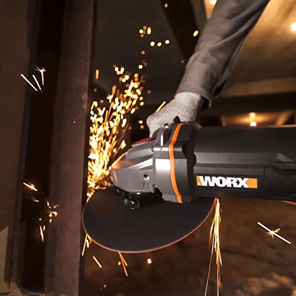 Worx WX709 2350W 230 MM Profesyonel Dönebilir Tutma Kollu Büyük Taşlama