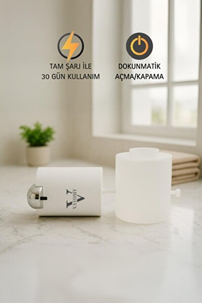 Vayomy Otomatik Sensörlü Şarjlı Sıvı Sabunluk