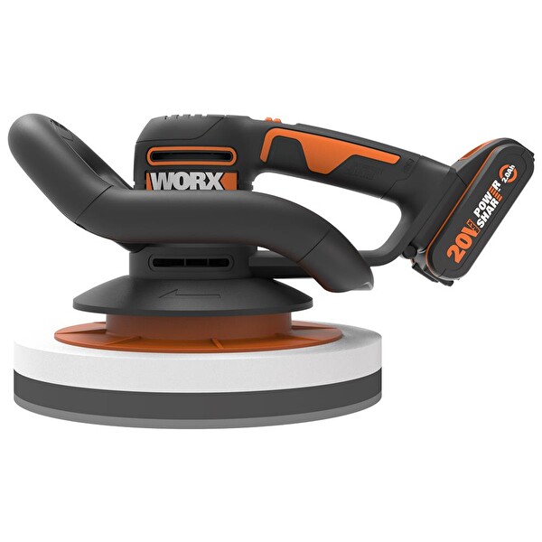 Worx WX856 20Volt 2.0Ah. Li-ion 254 MM Şarjlı Orbital Polisaj Makinesi