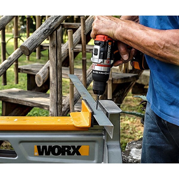 Worx WX354.9C 20 Volt/2.0Ah Li-ion Tek Akülü Kömürsüz Profesyonel Darbeli Şarjlı Matkap