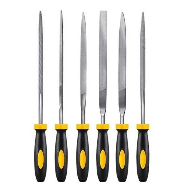 SGS Mini Eğe Seti 5x180 MM 6 Parça