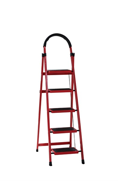 Asvera Yakut Serisi - Patika 5 Basamaklı Katlanır Merdiven