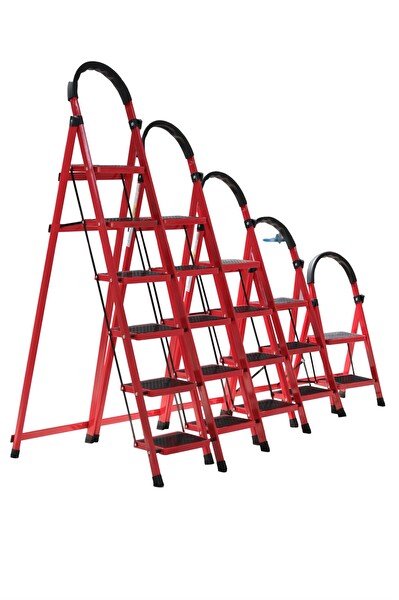 Asvera Yakut Serisi - Patika 5 Basamaklı Katlanır Merdiven