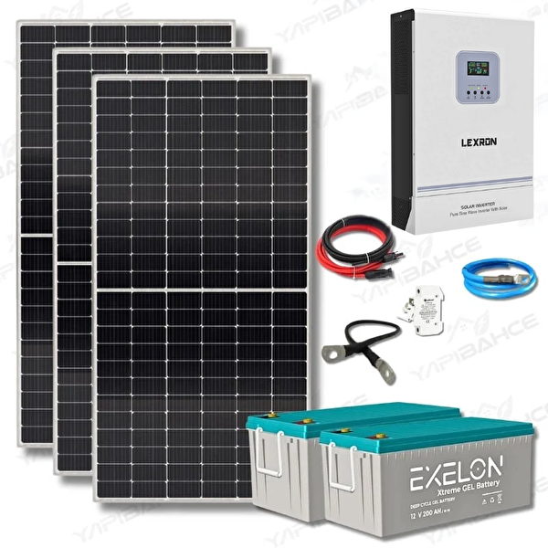 Yapı Solar 4.2 KW EXE-200-4.2Hazır Solar Enerji Paketi