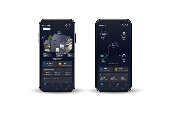 Mexxsun MEXX-P6kW - Premium 48V 6kW Paralel Wi-Fi Dual Output