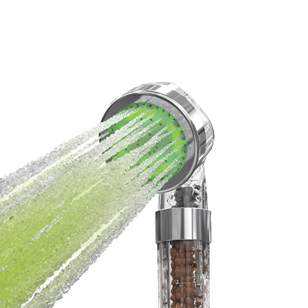 House Pratik HP51 Isıya Duyarlı LED Işıklı Duş Başlığı Gümüş