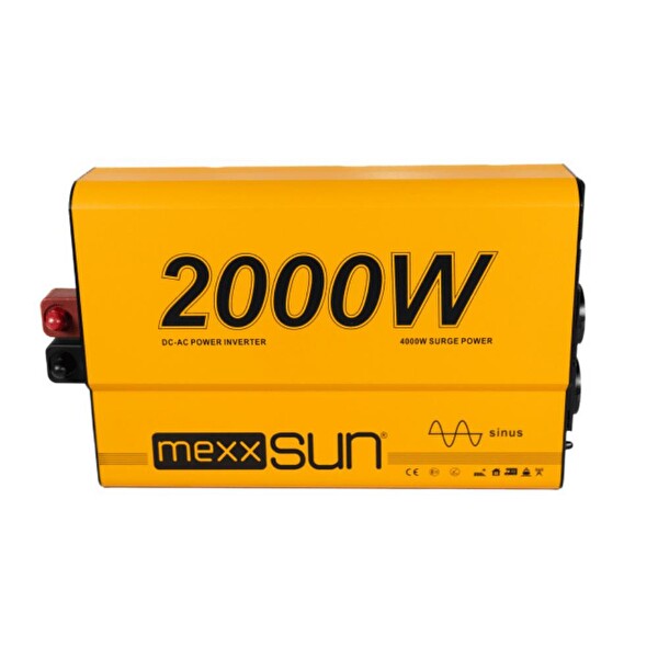 Mexxsun 2000 Watt 12V/220V Tam Sinüs Inverter