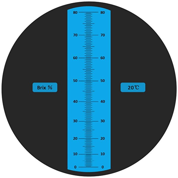 ATC 0-80 Şeker Yoğunluk Ölçer Brix Refraktometre