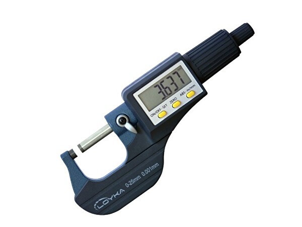 Loyka 5202-25 Dijital Hassas Mikrometre 0-25 MM