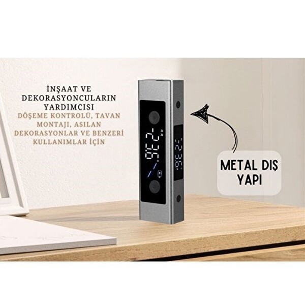 Loyka 5342 Mini Dijital Eğim Ölçer Lazerli
