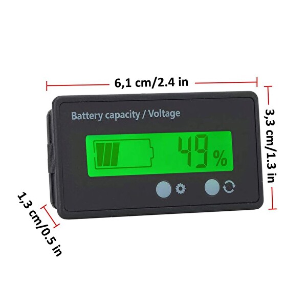 Aek-Tech Dijital Işıklı Pil Test Cihazı