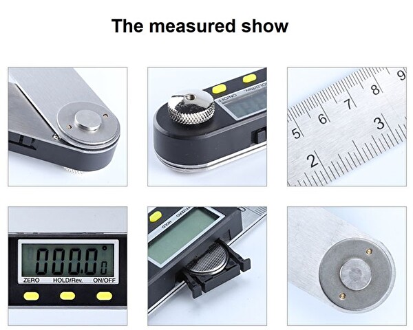 Aek-Tech Dijital Açı Ölçer BJ-JD236-200