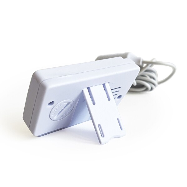 Aek-Tech Dijital Min-Max Prob Termometre Nem Ölçer Beyaz