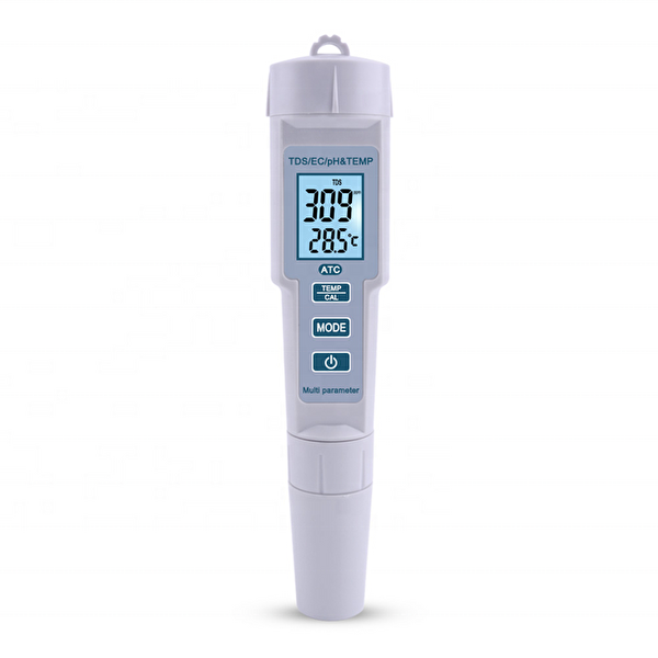 Aek-TechPH-686 4'ü 1 Arada PH Metre TDS EC ve Sıcaklık Ölçer