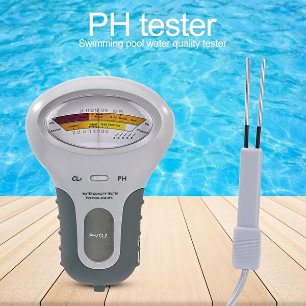 Aek-Tech Havuz Klor PH Ölçer Test Cihazı