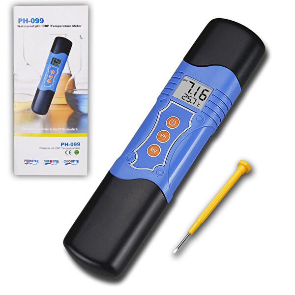 Aek-Tech PH099 2'si Bir Arada ORP Ölçer ve PH Metre