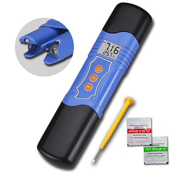 Aek-Tech PH099 2'si Bir Arada ORP Ölçer ve PH Metre