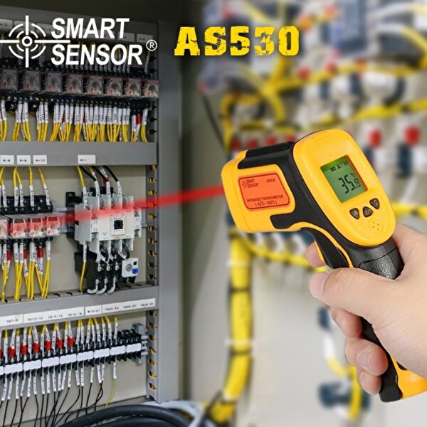 Smart Sensor AS530 550°C Lazerli Sıcaklık Ölçer