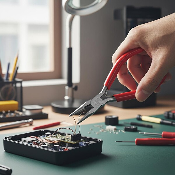 WORKPRO WP231034 125 MM Elektronikçi Mini Kargaburnu