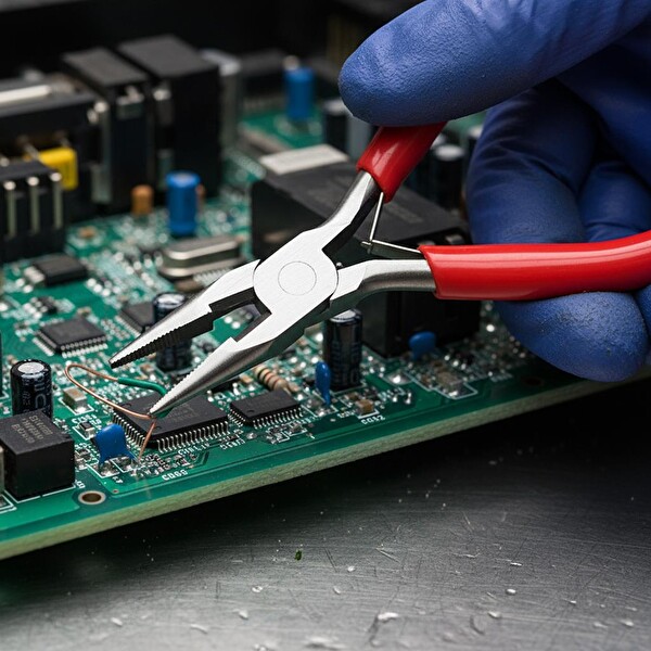 WORKPRO WP231034 125 MM Elektronikçi Mini Kargaburnu