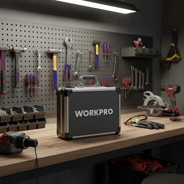Workpro WP209100 297 Parça CR-V Profesyonel El Aleti Tamir Seti Tamir Bakım Çantası