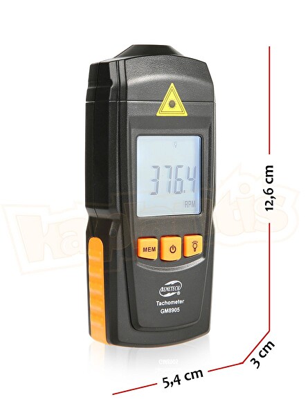 Benetech GM8905 Temassız Dijital Lazer Takometre