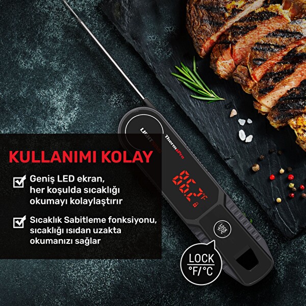 Thermopro TP622 Gıda Pişirme Ölçüm Termometresi