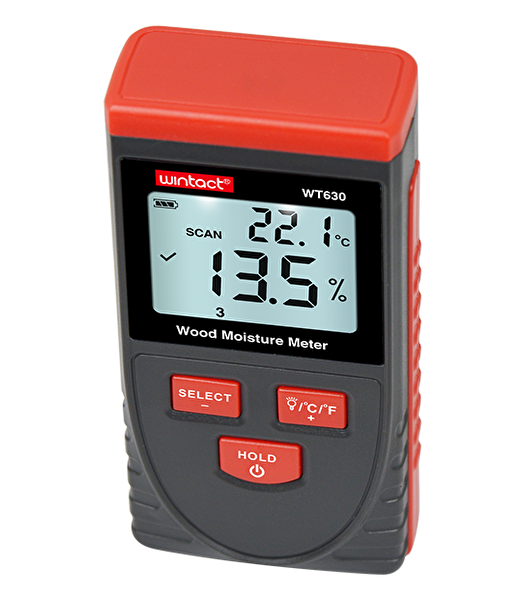 Wintact WT630 Temassız Ahşap Kereste Nem Ölçer