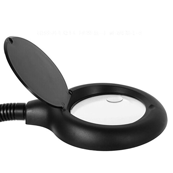 Evimdeyokyok A808 Esnek 5X /10X 40 Led Işıklı Büyüteç - Lamba Büyüteç Okuma - Çalışma Lehim Masa Lambası