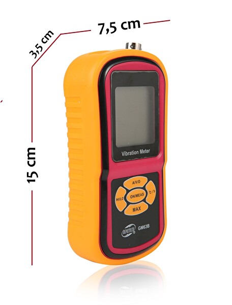 Benetech GM63B Vibrasyon Titreşim Ölçer