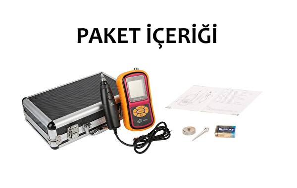 Benetech GM63B Vibrasyon Titreşim Ölçer