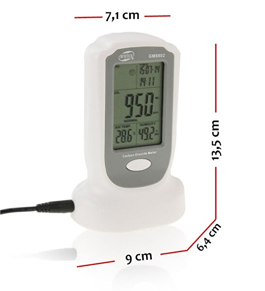 Benetech GM8802 Karbondioksit Ölçüm Cihazı