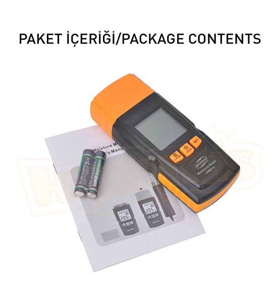 Benetech GM610 Ahşap Kereste Nem Ölçer