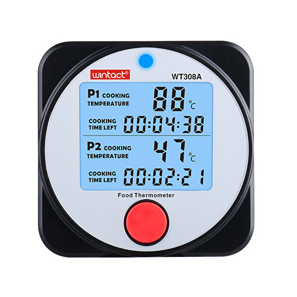 Wintact WT308A 2 Kanal Dijital Saplamalı Gıda Termometresi